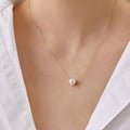Elegant Golden Alloy Necklace